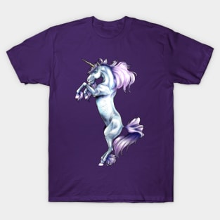 Rearing Unicorn Color T-Shirt